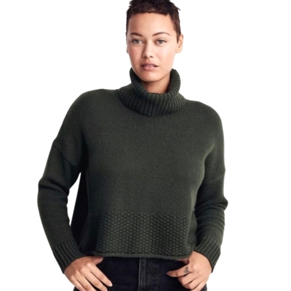 Madewell Sadler Turtleneck Sweater M - Picture 1 of 7